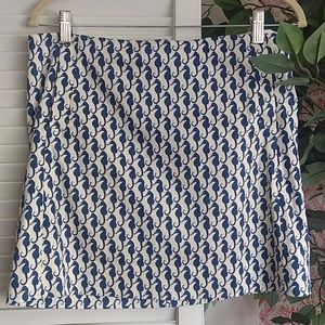 J. Crew seahorse skirt